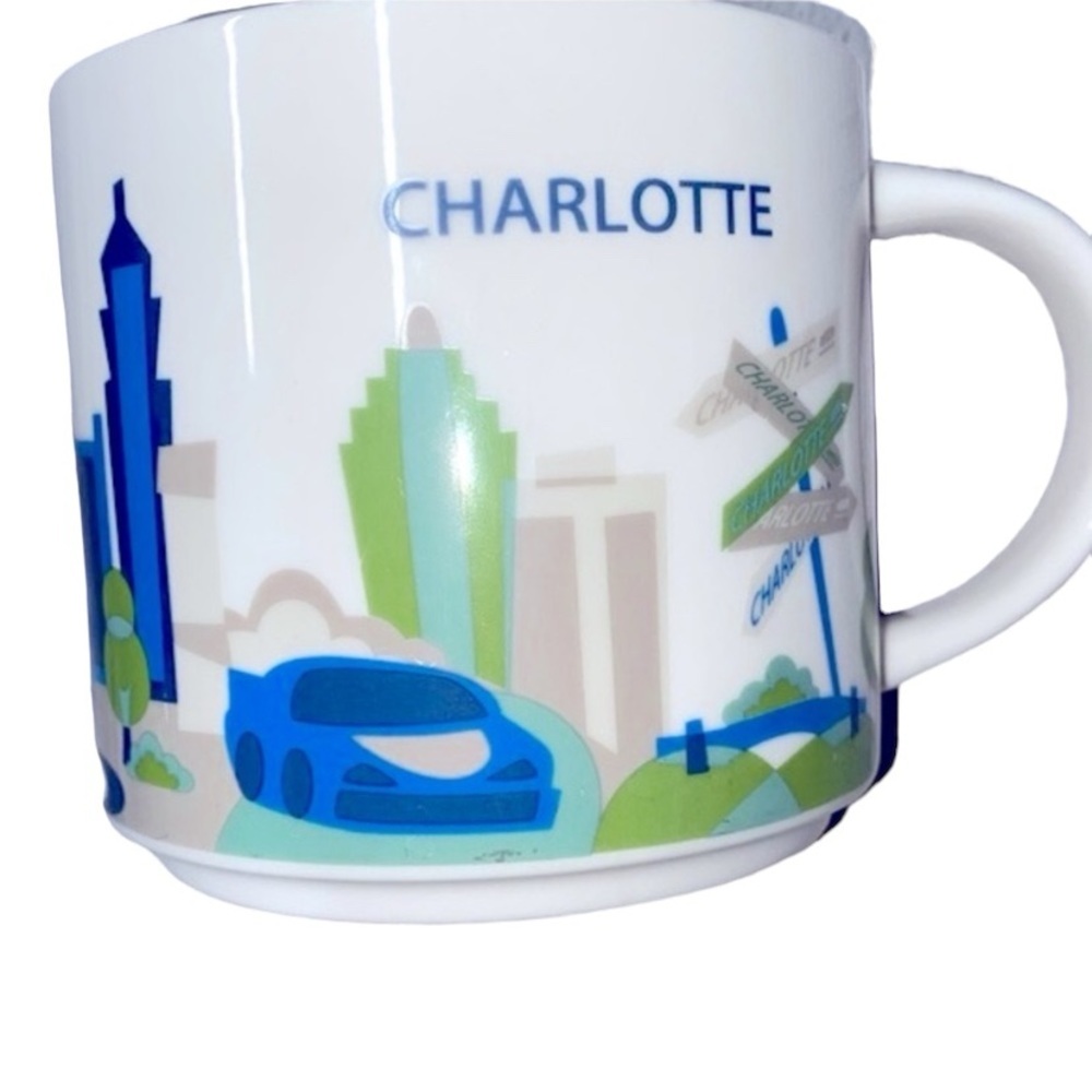Starbucks You are Here collection coffee mug Charlotte